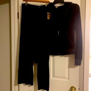 Navy blue Juicy Couture size large track suit